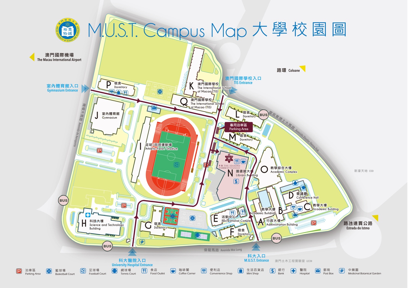 MJC East Campus Map